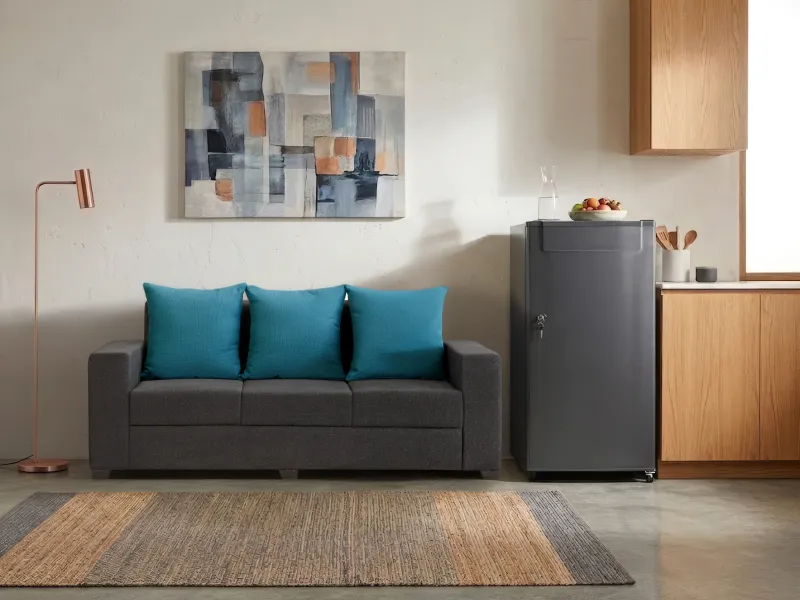 Fridge with Hugo 3 Seater Combo